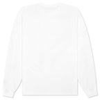 Brand Holiday L/S T-Shirt - White/Chile Red