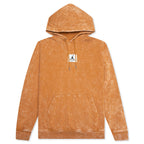 Essential Washed Fleece Hoodie - Chutney