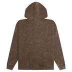 Essential Washed Fleece Hoodie - Light Olive