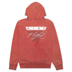 Flight Fleece Graphic Pullover Hoodie - Gym Red