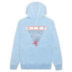 Flight Fleece Graphic Pullover Hoodie - University Blue