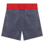 Flight Women's Fleece Shorts - Midnight Navy/University Red
