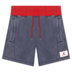 Flight Women's Fleece Shorts - Midnight Navy/University Red