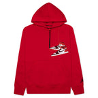 Jumpman Holiday Pullover Hoodie - Gym Red