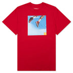 Jumpman Photo S/S T-Shirt - Gym Red