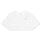Women's Cropped Graphic T-Shirt - White