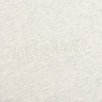 Wordmark L/S Tee - Oatmeal Heather