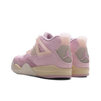 Air Jordan 4 Retro 'Iced Carmine' (PS) - Iced Carmine/Coconut Milk
