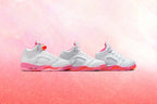 Jordan 5 Retro (TD) - White/Pinksicle/Safety Orange