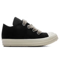 Jumbo Lace Puffer Low Sneaks - Black/Milk