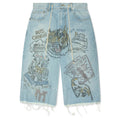 Jumbo Senior Denim Short - Blue
