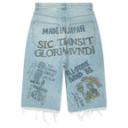 Jumbo Senior Denim Short - Blue