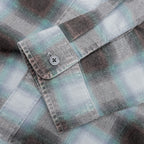 June Plaid Shirt - Bone