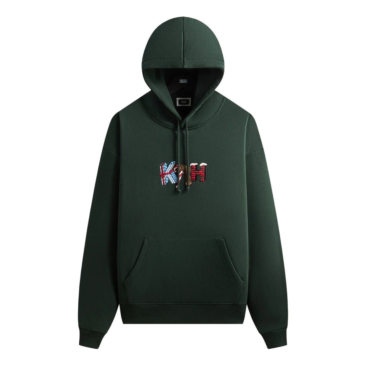 KITH Kithmas 2025 Decor Nelson Hoodie 'Stadium' KHM034419-302