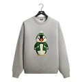 KITH Kithmas 2025 Penguin Nelson Crewneck 'Medium Heather Grey' KHM034425-154