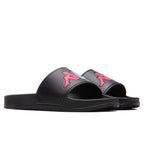 222 Banda Adam 4 Slides - Black/Fuchsia