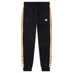 222 Banda Alanz 3 Sweatpants - Black Smoke/Orange Salmon
