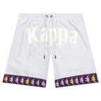 222 Banda Befotaka Swim Shorts - Grey/Violet Bloom