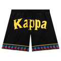 222 Banda Calabash Swim Shorts - Black/Fuchsia/Blue