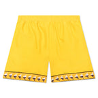 222 Banda Calabash Swim Shorts - Dark Yellow/Violet/White