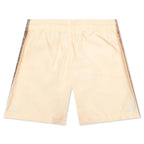 222 Banda Coneyn Swim Shorts - Beige Ecru/Brown