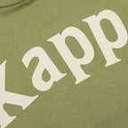 222 Banda Deto T-Shirt - Green Olive/Light Green