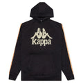 222 Banda Hurtado 3 Hoodie - Black Smoke/Orange Salmon