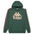 222 Banda Hurtado 3 Hoodie - Green/Pink/Beige