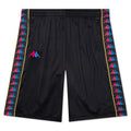 222 Banda Laramie Shorts - Black/Fuchsia/Blue