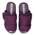 222 Banda Mitel 4 Sandals - DK Violet/White