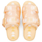 222 Banda Mitel 7 Sandals - Light Yellow/White