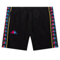 222 Banda Xtabi Swim Shorts - Black/Fuchsia/Blue