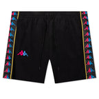 222 Banda Xtabi Swim Shorts - Black/Fuchsia/Blue