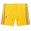 222 Banda Xtabi Swim Shorts - Dark Yellow/Violet/White