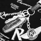 Keys to the Club T-Shirt - Jet Black