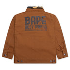 Kid's 1ST Camo Work Jacket - Brown