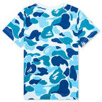 Kid's Abc Camo Baby Milo College Tee - Blue