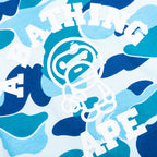Kid's Abc Camo Baby Milo College Tee - Blue