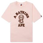 Kid's Baby Milo College Tee - Pink