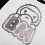 Kid's Baby Milo Raglan Tee - White