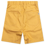 Kid's Baby Milo Rope Denim Shorts - Yellow