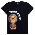 Kid's Baby Milo Skull Glow In The Dark Tee - Black