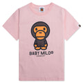 Kid's Baby Milo Tee - Pink