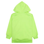 Kid's Bape Relaxed Fit Pigment Dye Zip Hoodie - Green