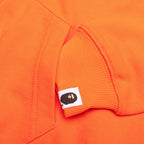 Kid's Bape Relaxed Fit Pigment Dye Zip Hoodie - Orange