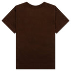 Kid's College Tee - Brown