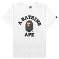Kid's College Tee - White