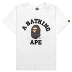 Kid's College Tee - White