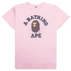 Kid's College Tee - Pink
