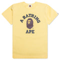 Kid's College Tee - Yellow